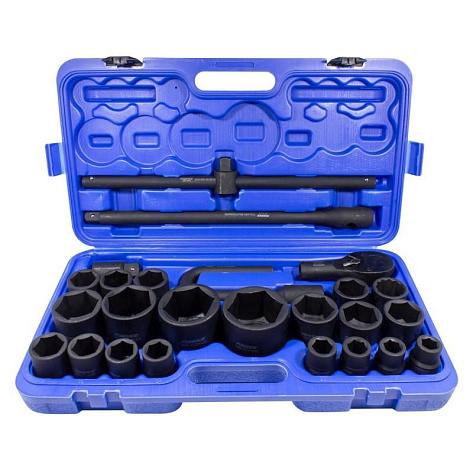 Набор инструмента  26 пр. 3/4", 1" (17-65мм) Forsage ударные