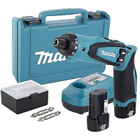 Отвертка аккумуляторная Makita DF012DSE (7,2 В, аккум. 1,5 Ач)