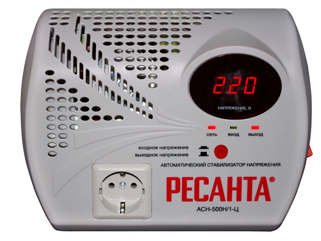 Стабилизатор АСН-500 Н/1-Ц Lux