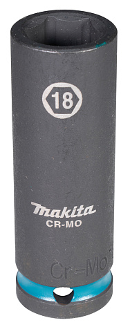 Головка ударная 1/2" 18мм х 80мм 6-гр Makita