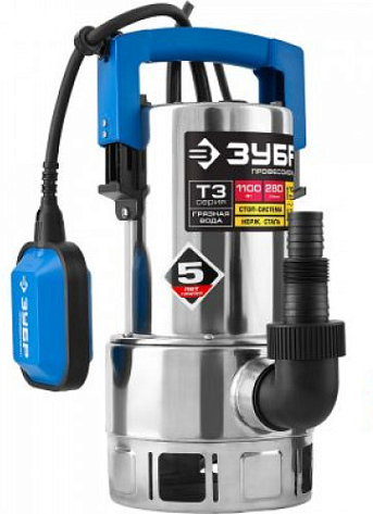 Насос ЗУБР НПГ-Т3-1100-С 