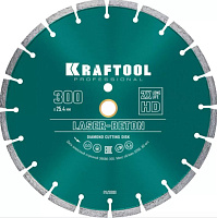 Диск алмазный по асфальту 300х25,4мм LASER-BETON KRAFTOOL