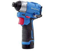 Шуруповерт/винтоверт аккумуляторный  140Нм, 12В (2х2,0Ач, ЗУ, кейс, ударный) б/щ DongCheng DCPL04-8(