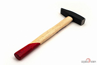 Молоток  500гр СЕРВИС КЛЮЧ деревянная ручка, квадратный боек