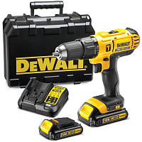 Дрель аккумуляторная DeWalt DCD776S2 ударная 18В, 2х1,5Ач