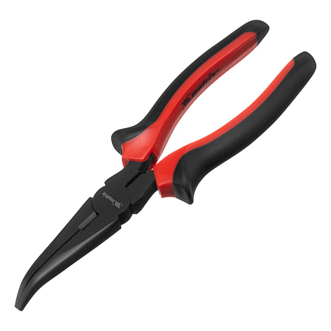 Длинногубцы изогнутые 200мм MATRIX Black Nickel
