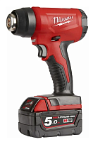 Термопистолет аккумуляторный Milwaukee M18 BHG-502C (18Вт, 470С 1х5Ач, ЗУ, кейс)