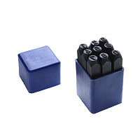 Клейма цифровые  5мм ВИЗ