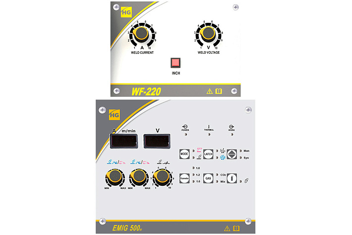 Полуавтомат сварочный HUGONG EMIG 500 III (С БО И ТЕЛЕЖКОЙ)