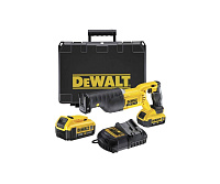 Пила сабельная DeWalt DCS380M2-QW 18В, 2х4,0Ач