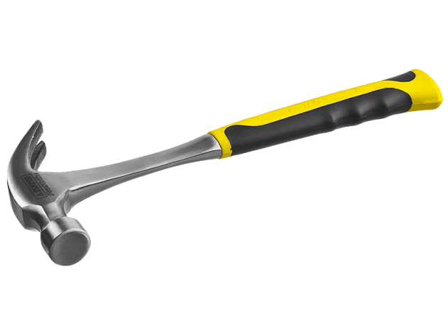 Молоток-гвоздодер 450гр STAYER PROFESSIONAL, цельнометаллический