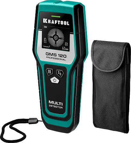 Детектор KRAFTOOL GMS 120 универсальный 