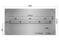 Лопасти для ТСС DMD.DMR-900 (к-т из 4 лопастей)