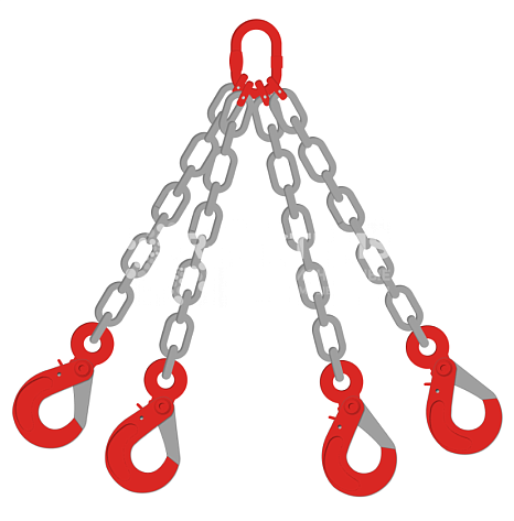 Строп 4СЦ  2,36т. (L=1,50м) 8кл. HITCH