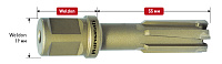 Сверло корончатое  d-18мм, L-55мм (Weldon 19, Rail-Line)