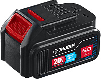 Аккумулятор 20,0 В 6,0 Aч Li-ion ЗУБР T7 (Макита)