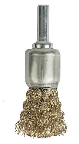 Щетка для дрели кистеобразная d16мм ПРАКТИКА
