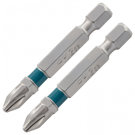 Бита PH2 x 50мм GROSS S2, набор 2 шт