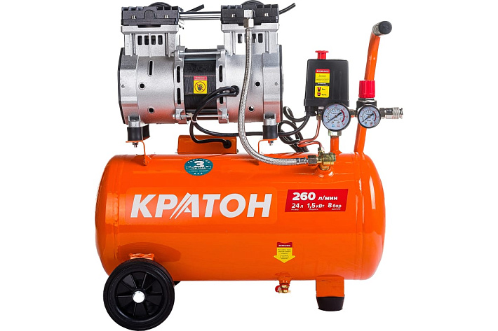 Компрессор Кратон AC-260-24-OFHS безмасляный