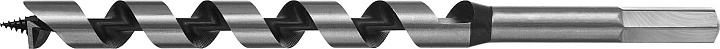 Сверло по дереву спиральное 16х235/160мм ЗУБР ЭКСПЕРТ