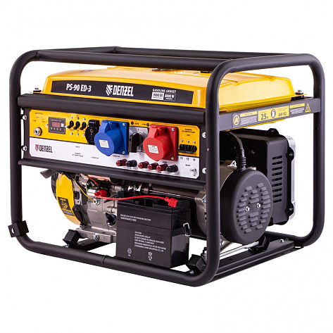 Электростанция бензиновая Denzel PS 90 ED-3