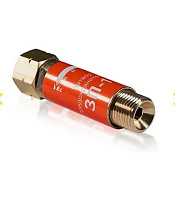 Затвор предохранительный от обратного удара КЕДР ЗП-1Г (ацетилен, пропан) на выход редуктора, М16х1,