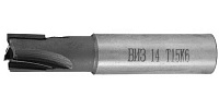 Фреза концевая прямые пластины ц.х 16мм ВК8 (z=3, L 80)