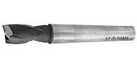 Фреза шпоночная к.х. 28 (l=26, L=128, Р6М5) КМ3 ВИЗ
