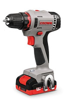 Дрель аккумуляторная CROWN CT21081H-2 BMC (12В, 2х2,0Ач) (30Нм)