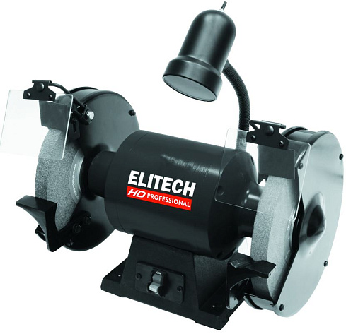 Станок заточной d250мм, 900Вт ELITECH BG 9025L с подсветкой
