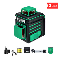 Нивелир лазерный ADA CUBE 2-360 GREEN PROFESSIONAL EDITION