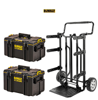 Тележка для модулей системы хранения DeWalt TOUGH SYSTEM 1-70-324 + Ящик DEWALT DWST83294-1+ DWST833