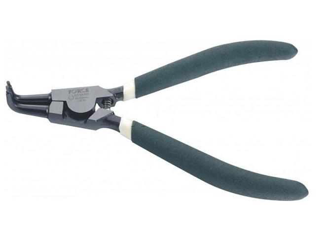 Съемник стопорных колец внешних изогнутый 230мм FORCE