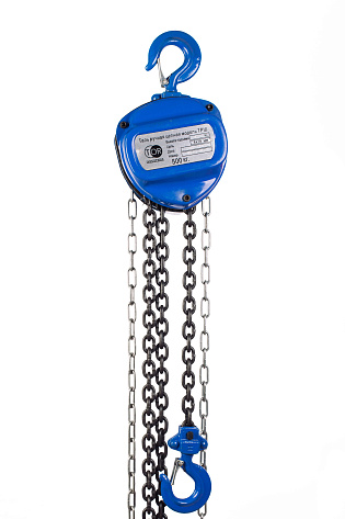 Таль ручная шестеренная TOR ТРШ  0,5т  3м (тип G)