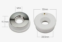 BT240/BT240S Держатель сопла керамический D32, M14 Raytools