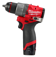 Дрель аккумуляторная  45Нм, 12В Milwaukee M12 FDD2-202X (2х2,0Ач, ЗУ, кейс) б/щ